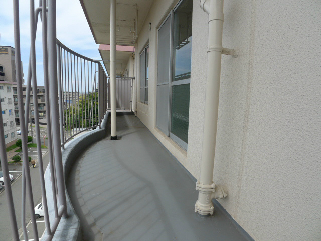 オリーブハイツ土山　4号棟 ベランダ
