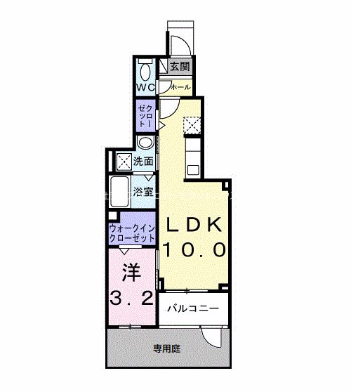 アンサードリーム加古川 間取り図