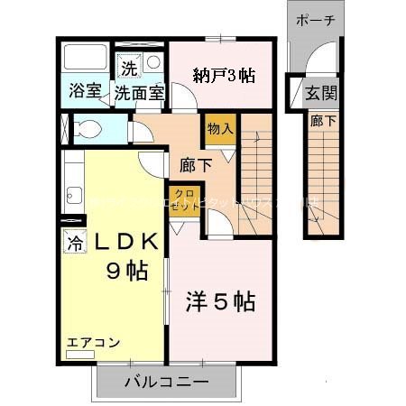 アネックス・ハイブリッジB棟 間取り図