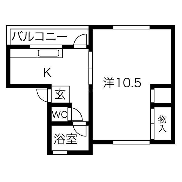 サンフィールド 間取り図