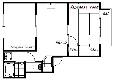 パームデール 間取り図