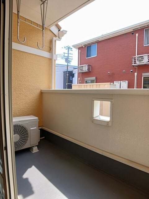 ジェルメ　フルール ベランダ