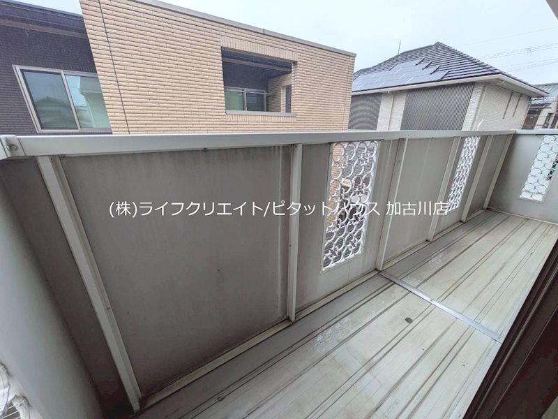 ホワイトシャルム ベランダ