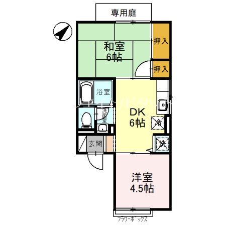 サンヴェール春日 間取り図