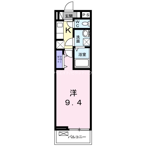 サンシャトー 間取り図