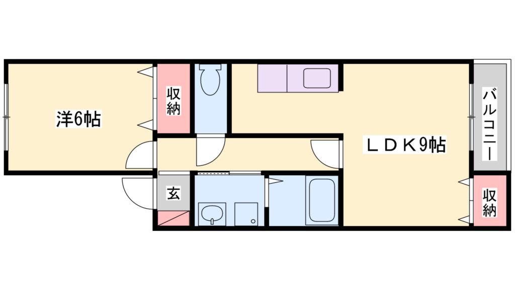 エステート一色 間取り図