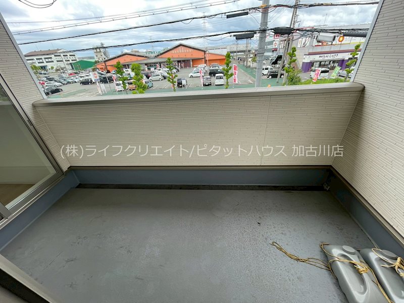 加古川市尾上町池田1号棟 ベランダ