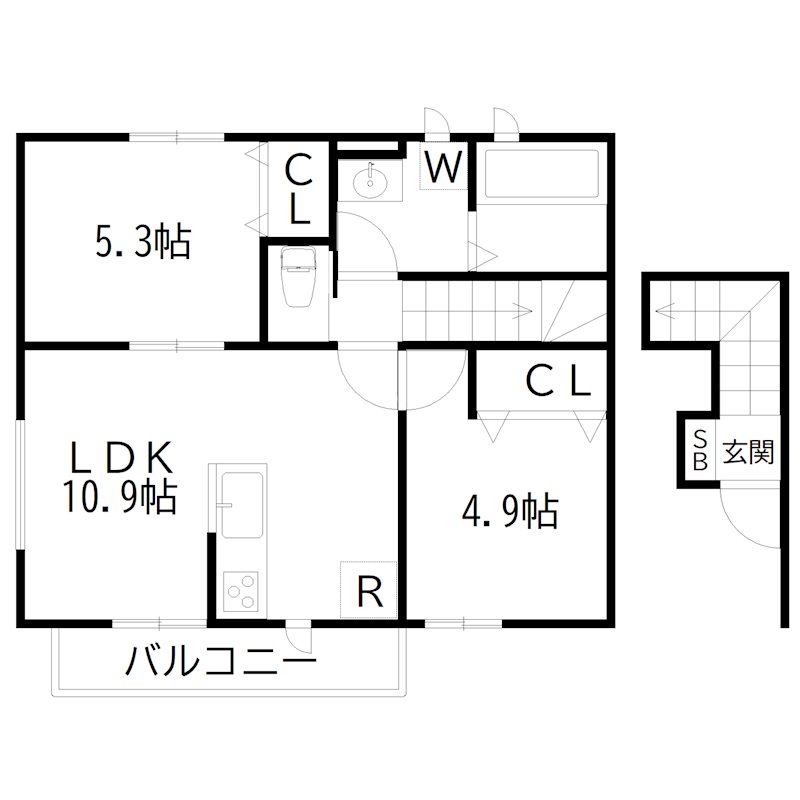 （仮称）高砂市曽根町計画 間取り図