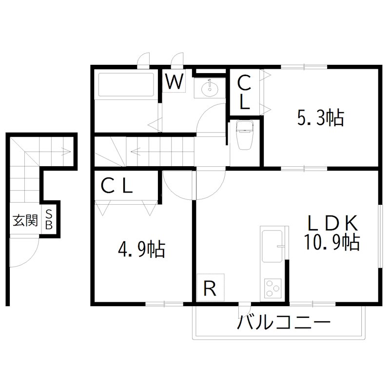 （仮称）高砂市曽根町計画 間取り図