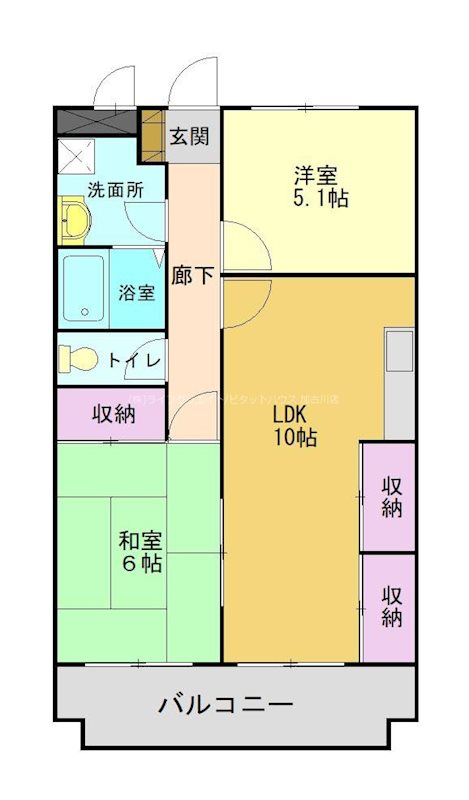 ヴァンベール・ノールメゾン 間取り図