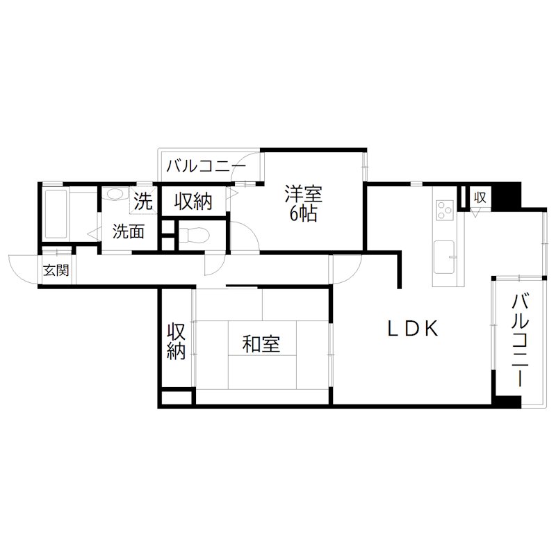 ジークレフ加古川東 間取り図