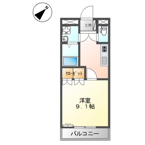 ヴィルコート 間取り図