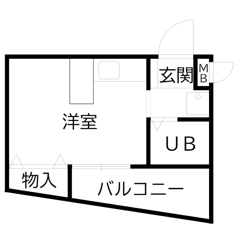 プレアール粟津Ⅲ 間取り図