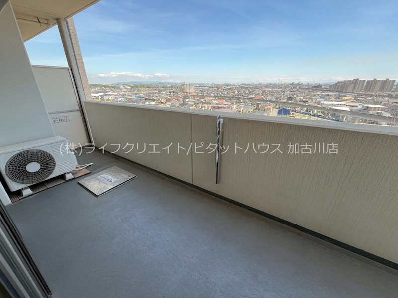 アルファステイツ加古川駅前 ベランダ