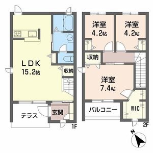 ガーデンコート高畑 間取り図