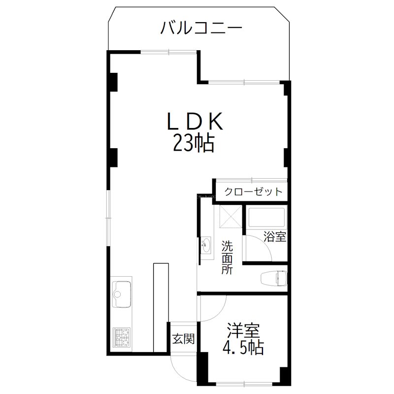 第2サンライフ 間取り図