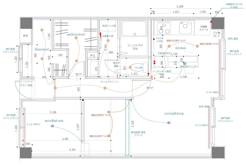 ジョネハイツ 間取り図