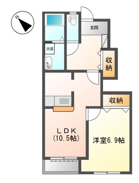 ヴィアレジデンスⅡ 間取り図
