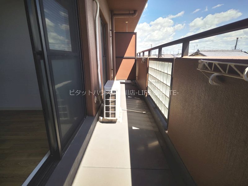 茜七番館 ベランダ