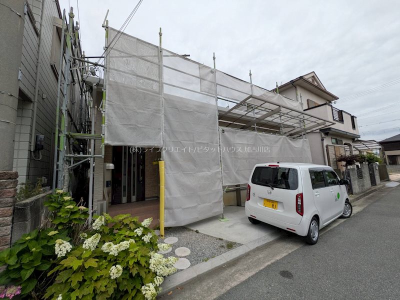 加古川市米田町平津・戸建て ベランダ