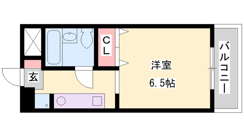ジュネス北在家 間取り図