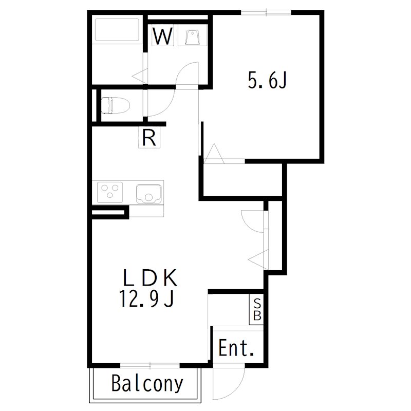 ＦＬＥＵＲ　ｄｅ　ＬＩＥＮ　Ⅱ(フルールドリアンツー)  間取り図