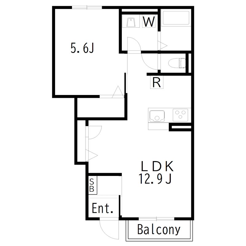 ＦＬＥＵＲ　ｄｅ　ＬＩＥＮ　Ⅱ(フルールドリアンツー)  間取り図