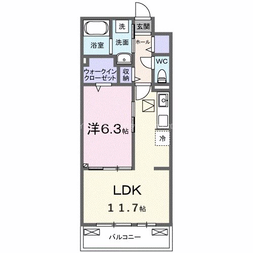 ヒカルサ東加古川 間取り図