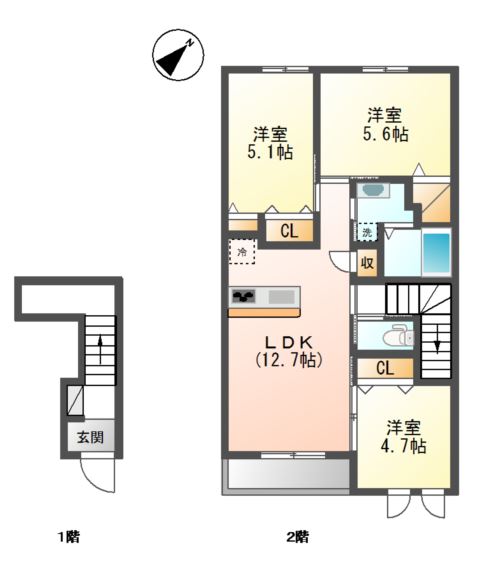 パームツリー 間取り図