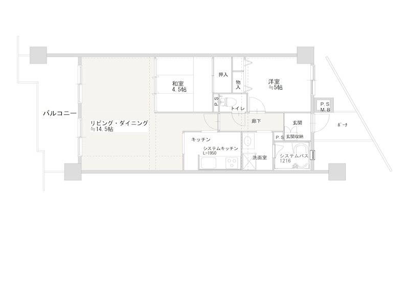 ネオハイツ姫路アメティ228 間取り図