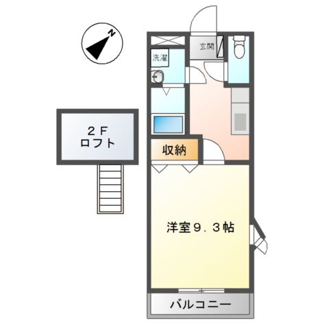 エスポアスズキ 間取り図