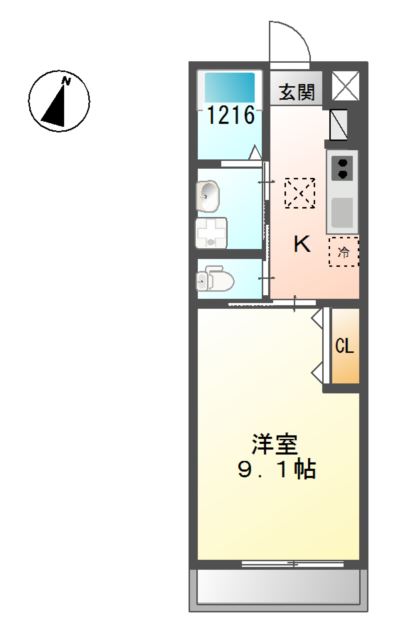 アメティスト 間取り図