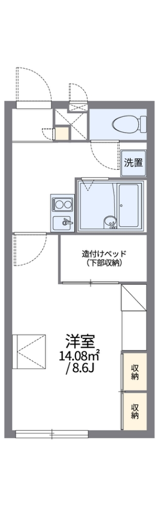 レオパレスＤＩＡＮＡ 間取り図