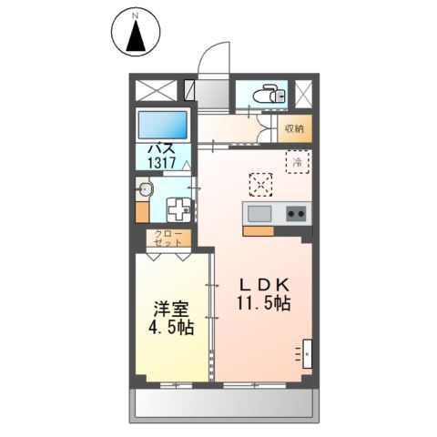 ソネテラス 間取り図