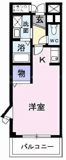 アビタシオン68 間取り図