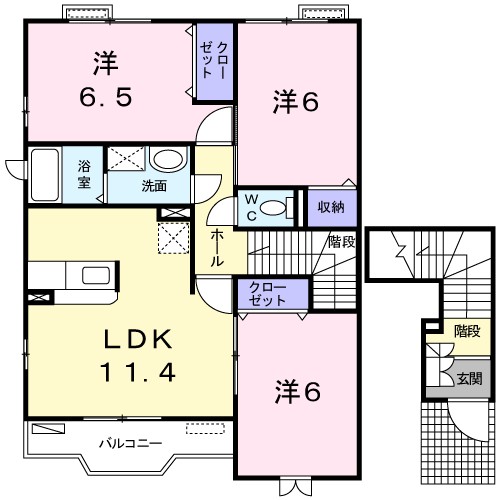 ブライトメアリーⅤ 間取り図