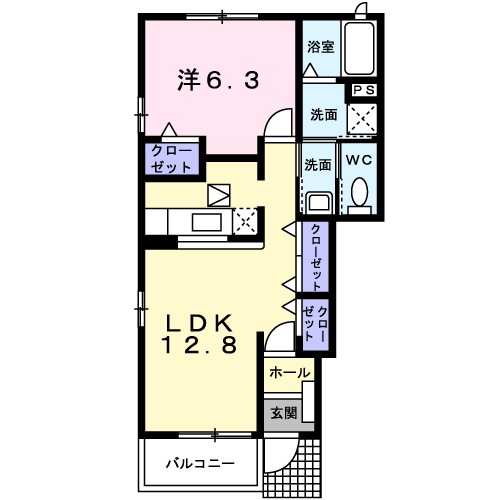 サンセールⅣ 間取り図