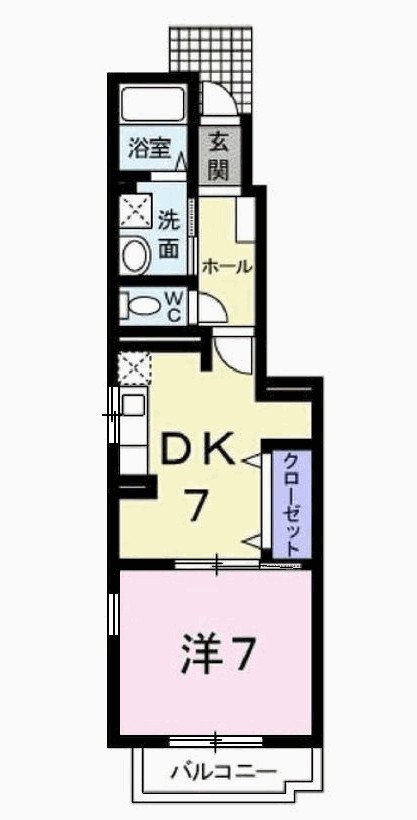 間取り プラーチドⅡ 間取り図