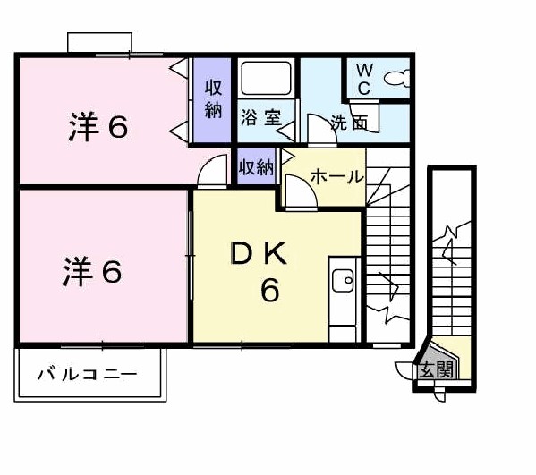 ミレニアム・カーサＢ 間取り図