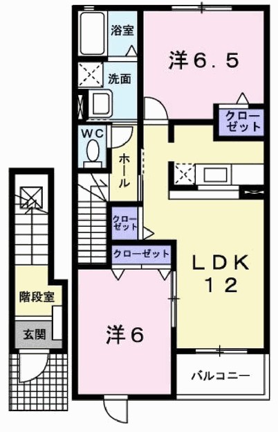 パストラルⅡ 間取り図