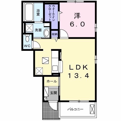 リヴェール西脇 間取り図