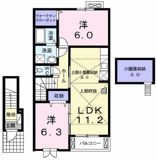 プチ　アンジュ 間取り図