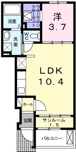 ドラジェ 間取り図