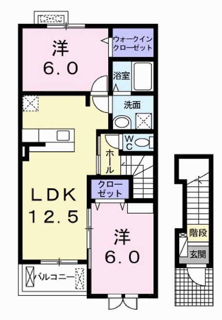 ラッフィナートⅠ 間取り図