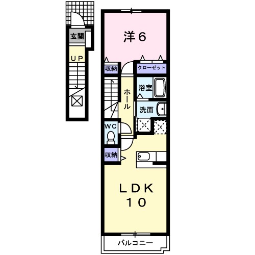 ウィル　ヴェスティージ　参番館 間取り図