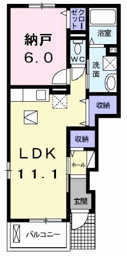 モス　フロックス　ノイ 間取り図