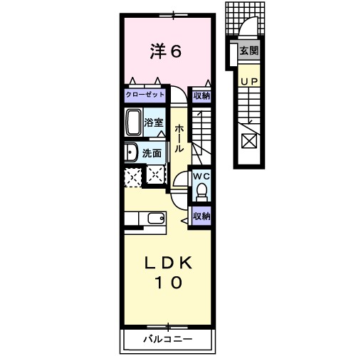 ウィル　ヴェスティージ　参番館 間取り図