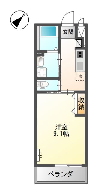 ア・ラ・メルシー 間取り図