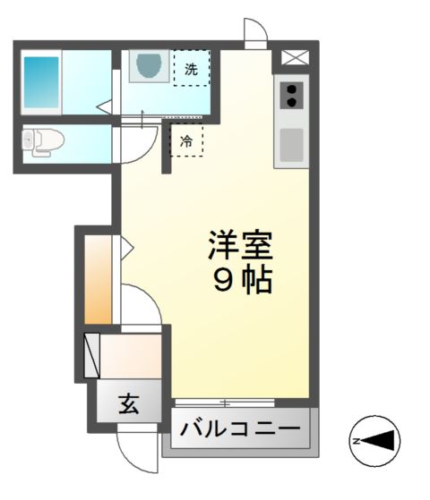 アメニティ・ヒルズ 間取り図