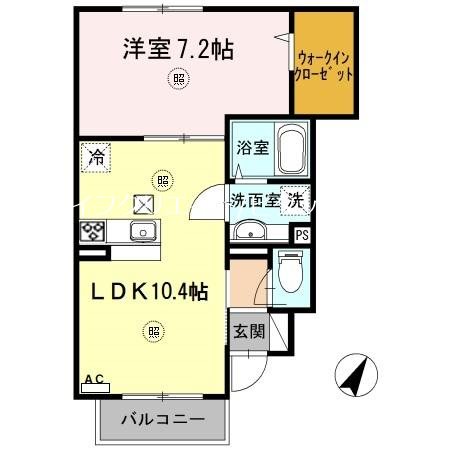グランクレール 間取り図